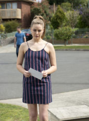 8000 17 - Chloe (April Rose Pengilly) weighs up the risk of delivering her love letter to Elly 1