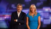 RTÉ Prime Time Presenters David McCullagh and Miriam O'Callaghan.