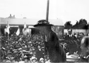 The Irish Revolution_HR_MERCIER_ MARKIEVICZ ADDRESSING A PUBLIC MEETING_1917-1919