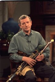 Uilleann piper Liam O' Flynn - Image Ref. No. 2024/003