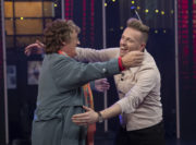 Mrs Brown greets Nicky Byrne © BOCPIX