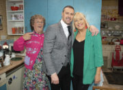 Mrs Brown (Brendan O' Carroll), Paddy McGuinness, Cathy Brown (Jennifer Gibney)  - All Round to Mrs Brown's Series 3, Ep 6 © BOCPIX