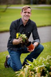 Super Garden 2019  Press Shots - Brian Burke single with plant