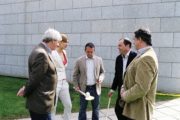 RTÉ GAA broadcasters and pundits at launch of Championship coverage (2008) L-R Michael Lyster, Evanne NiChuillin, Davy Fitzgerald, Anthony Daly, Tomás Mulcahy The Sunday Game Image Ref. No. 2277/053