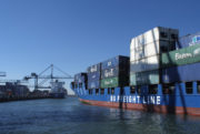 Container Ship Arriving from the series Stevedoring Stories