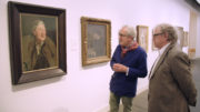 (26)Rory with chief curator Keith Hartley at the Scottish National Gallery of Modern Art in Edinburgh. A Long Weekend in...with Rory O'Connell,