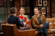 Vogue Williams and Spencer Matthews on the Late Late Show