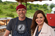 Mallard cottage's Todd Perrin and Catherine fulvio. Tastes Like Home, Series 4, Ep 4 -