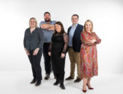 Operation Transformation 2020 Leaders L-R Andrea Christopher Rea, Barry Rea, Tanya Carroll, Shane Farrell, Lorraine O'Neill