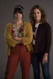 Eileen Walsh as Breege and Orla Brady as Kate in The South Westerlies - RTE