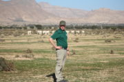 Brendan with oryx Tunisia