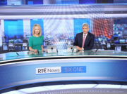 Caitriona Perry and David McCullagh co-presenters for RTE Six One News