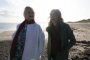 The South Westerlies Ep 4 -Kate (Orla Brady) and her mother, Goldie (Sorcha Cusack), walk on the beach