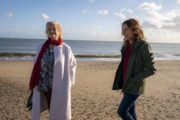 The South Westerlies Ep 4 -Kate (Orla Brady) and her mother, Goldie (Sorcha Cusack), walk on the beach