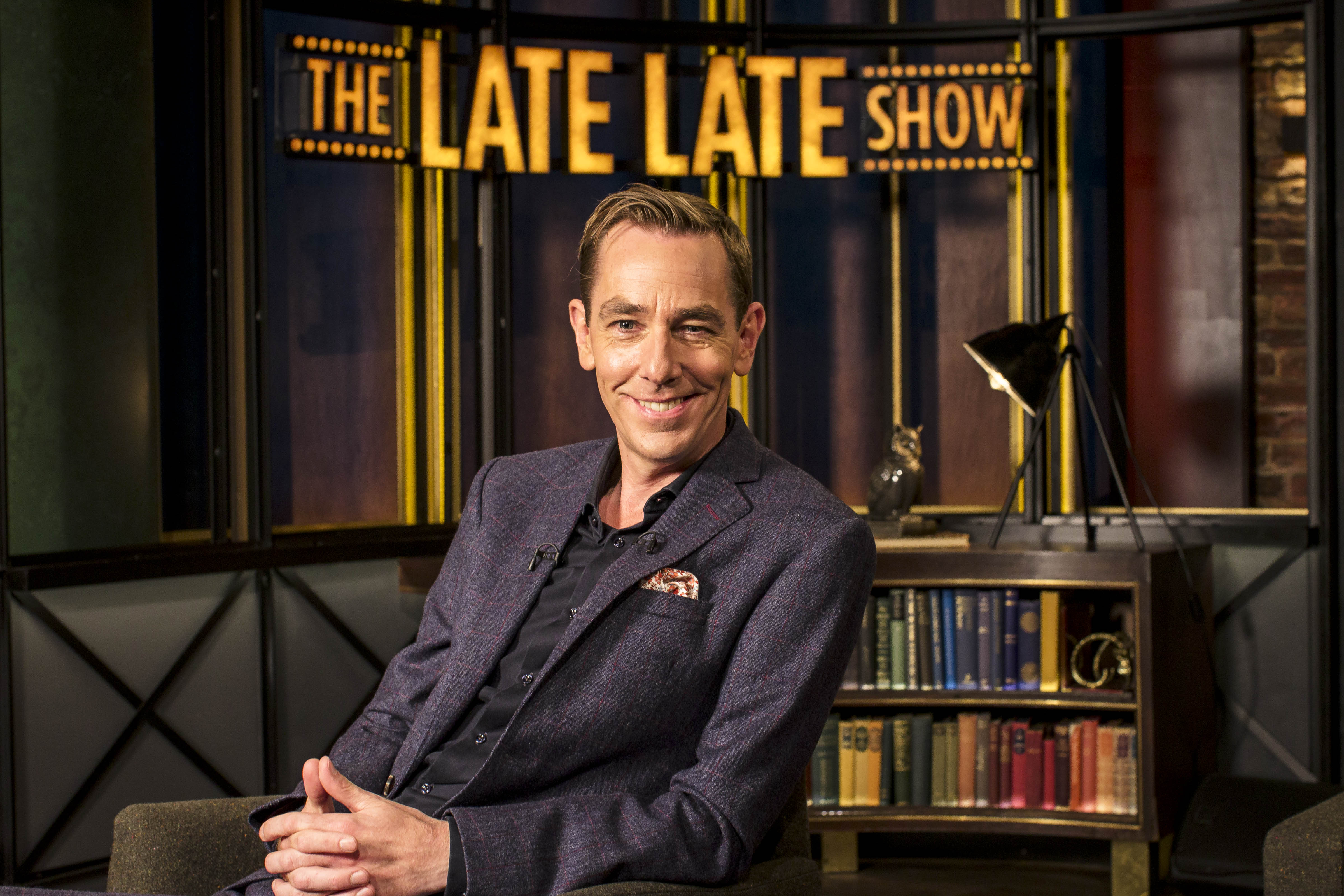 The late late show Ireland. The late late late show RTE. Ryan Tubridy.