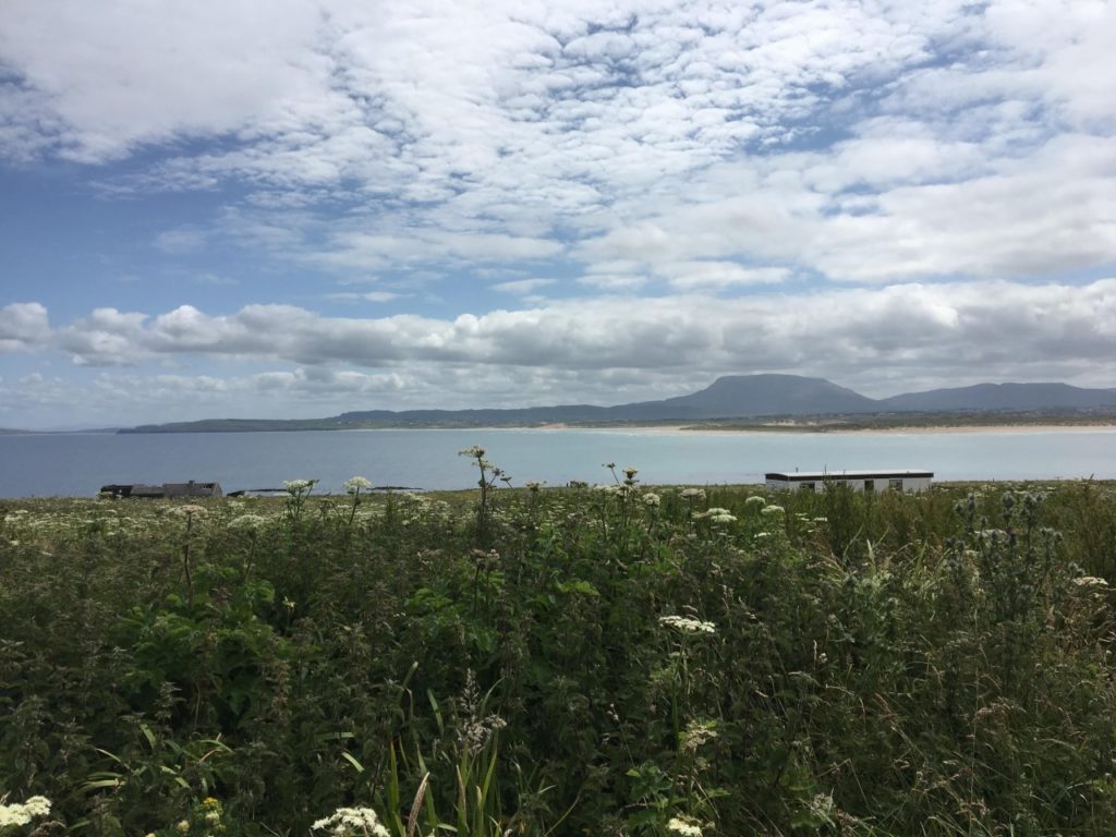 Looking from Inis Bó Finne towards the mainland