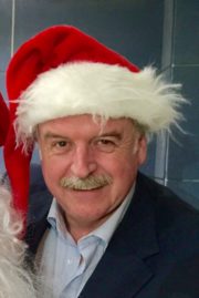 Marty Whelan in Santa Hat