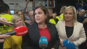 News Review of the Year - Leader of Sinn Fein Mary Lou McDonald after the General Election February 2020