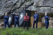 Ireland's Fittest Family, series 8 Derval O'Rourke, Davy Fitzgerald, Mairead Ronan, Donncha O'Callaghan and Anna Geary