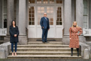 Home of the Year Series 7 Judges Embargoed until 6am February 3rd 2021 Left to Right Amanda Bone Hugh Wallace and Suzie Mc Adam