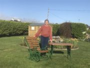 The Big DIY Challenge, series 2, TeresaFaherty_CastIronChair&Table