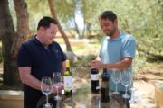 Neven Maguire with winemaker Matthieu Pichenot at the Finca Biniagual in Mallorca (programme three)