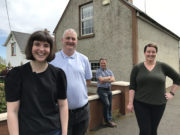 Aoife Kent John Kent Kieran McCarthy Maggie Molloy at house