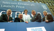 Sold - The Eircom Shares Saga (L-R) Charlie McCreevy, Bertie Ahern, Mary O_Rourke, Ray MacSharry and Alfie Kane