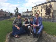 Keelin Shanley and family