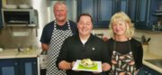 Neven Maguire with John and Sue Brittain