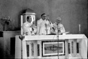 Mass during launch of RTÉ Raidió na Gaeltachta (1972)