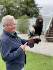 Paul Flynn at Burren Birds of Prey Centre, Co. Clare. Paul Flynn's Food Truck Favourites_ ep 2_IMG_5961