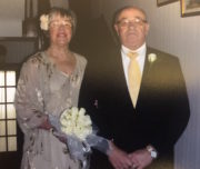 Sue and Ray on their wedding day 2011