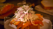 Off Duty Chef _ Contemporary Ep _ Salmon Gravadlax, Toasted Brioche and Fennel Slaw (L)