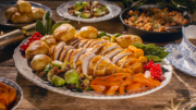 Off Duty Chef _ Traditional Ep _ Roast Turkey Crown with Roast Carrots and Stuffing (L1)