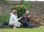 'Dorothea the Doozy' - Angie Mezzetti with Johnny Fitzpatrick (local historian, Carrick-on-Suir)