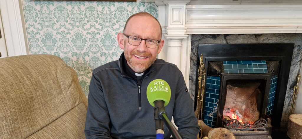 Bishop Fintan Monahan pictured at his residence at Westbourne, Bishop's Palace in Ennis