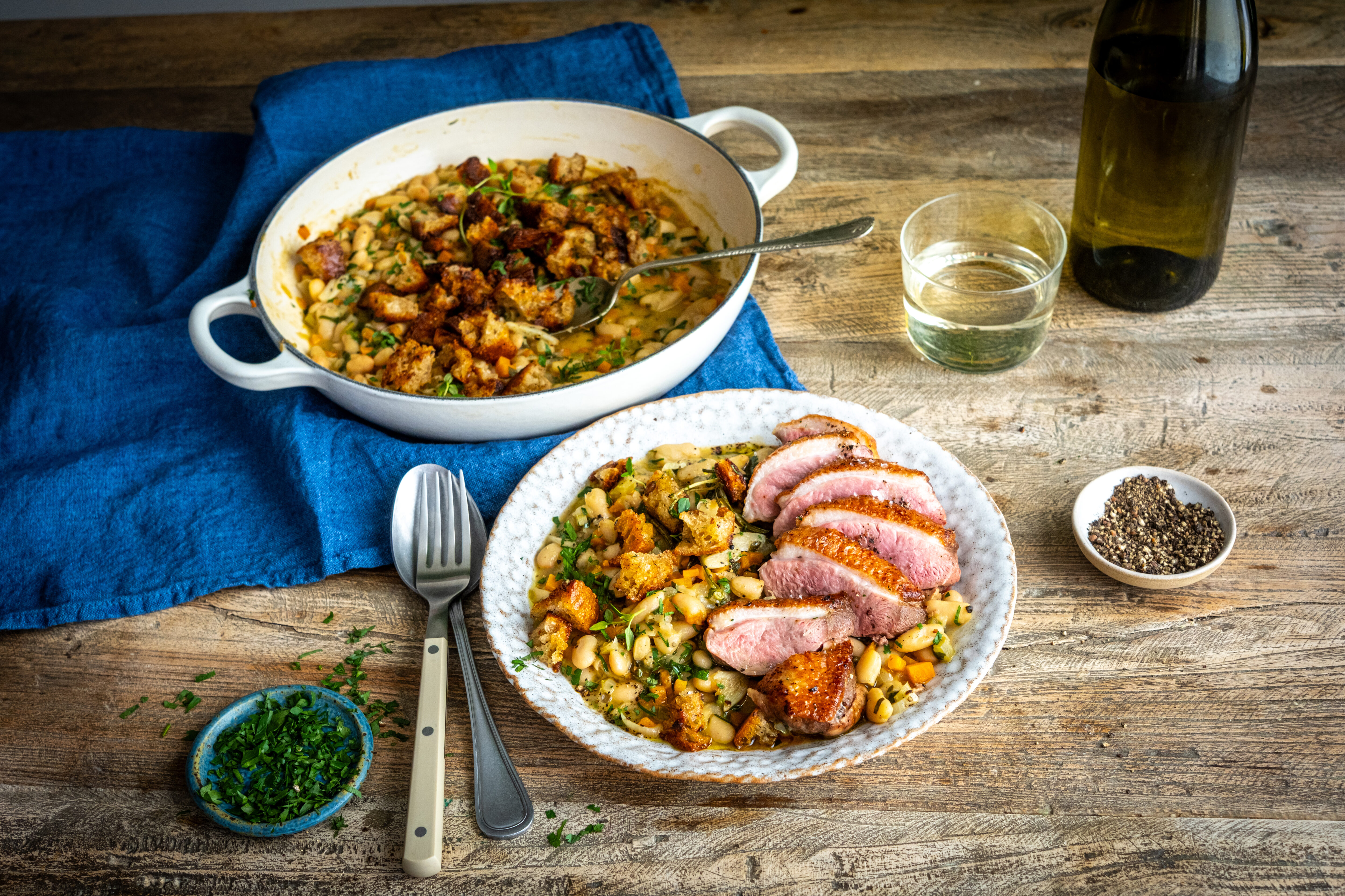 Perfect-Duck-Breast-Cassoulet