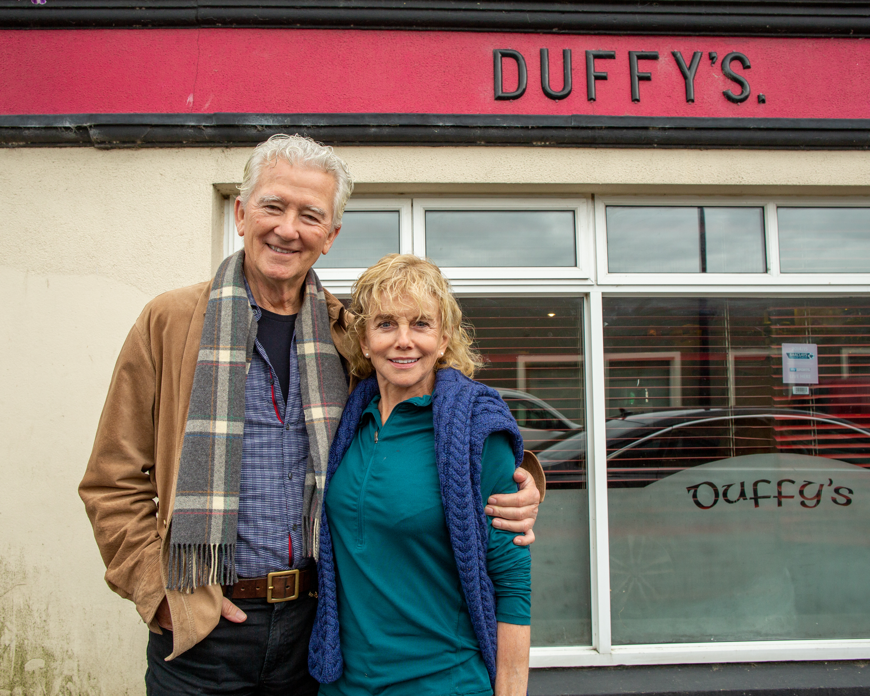Patrick and Linda at Duffy's Galway