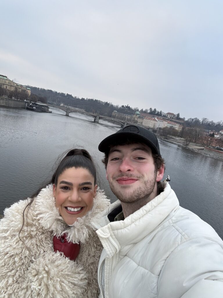 Zeinab and Mikey O'Reilly head to Prague on High Road Low Road